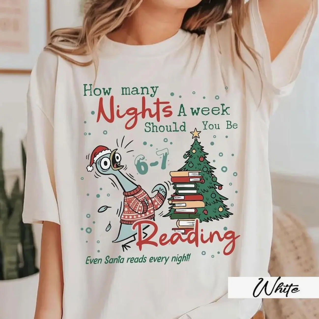 How Many Nights A Week Should You Be Reading 6-7 Hoodie/T-shirt/Sweatshirt, Pigeon Elephant Piggie Children's Books Tee, Pencil Six Seven Tee, Children's 67 Book Tshirt