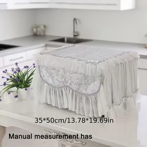 Full Coverage Oven Cover Cloth, Thickened Microwave Oil Guard, Durable Cover, Universal Kitchen Dustproof Microwave Hood, Home Use, Household Dust Cover