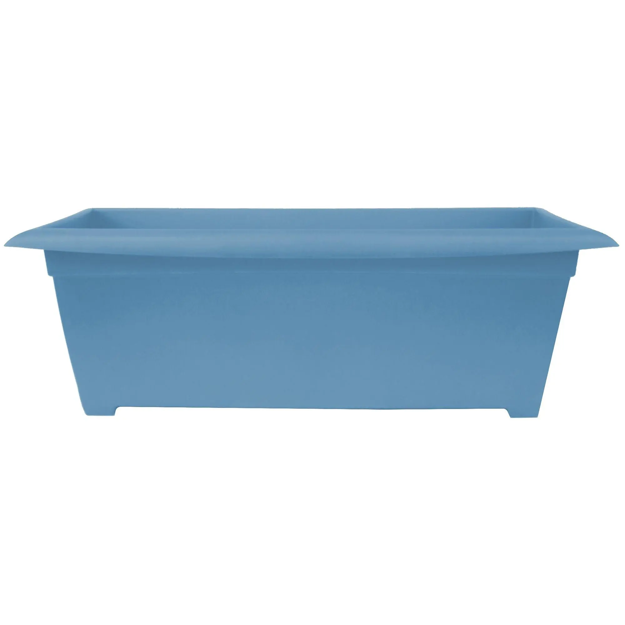 Bloem Dayton Large Window Deck Box Planter: 27"- Coral, 7 Gal Bloem Dayton Large Window Deck Box Planter: 27"- Coral, 7 Gal