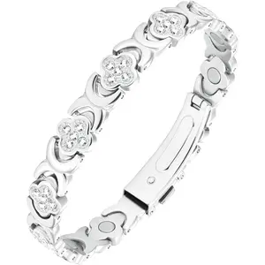 Copper Bracelets for Women – Pure Copper Magnetic Bracelet with 3500 Gauss Effective Magnets, Trendy Stack Stretch Bangle, Modern Fashion Accessories, Perfect Valentine’s Day Gift