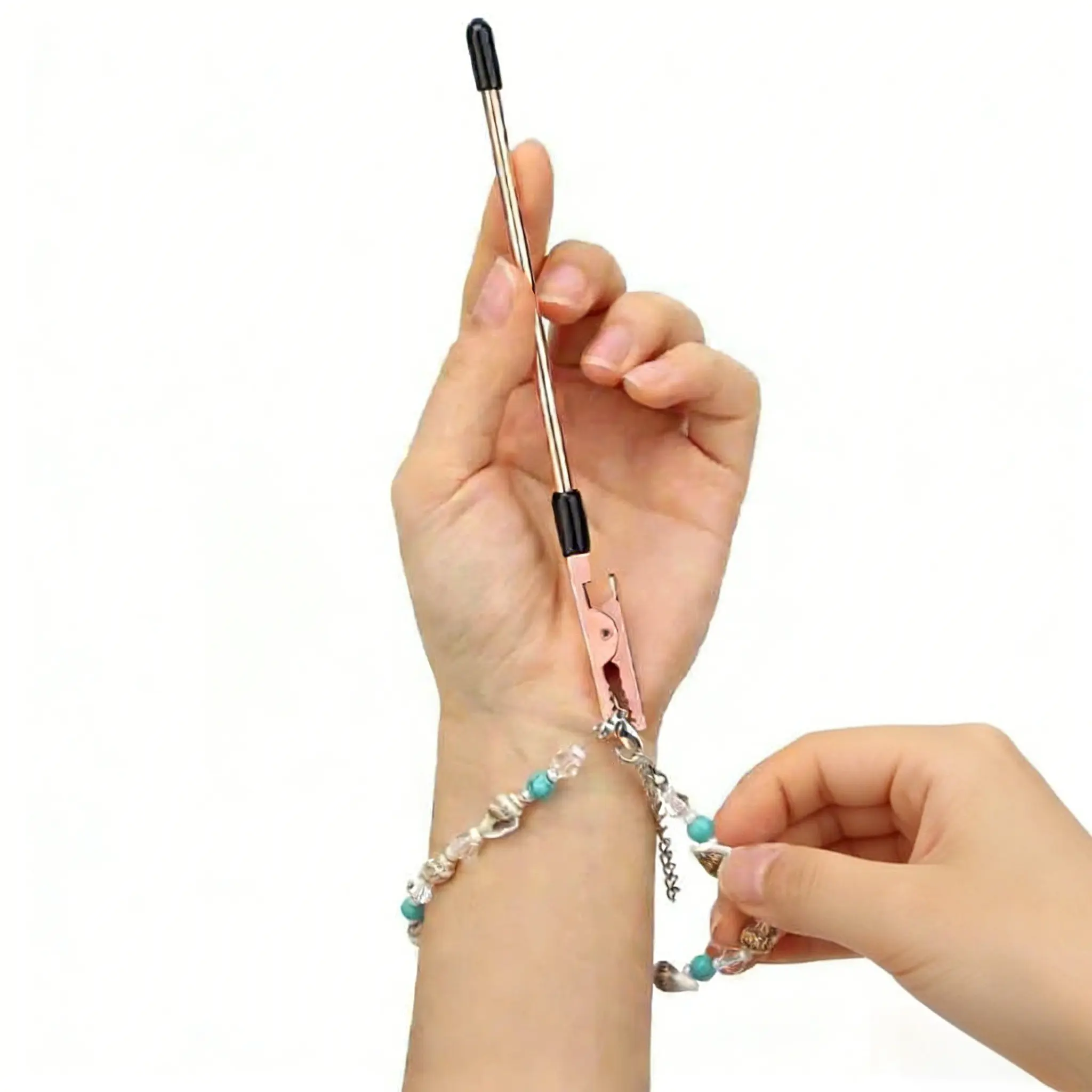 Random Color Bracelet Helper, Portable Bracelet Fastener & Hook Tool, Multifunctional Bracelet Fastener & Hook Tool for Jewelry, Necklace, Watch, Jewellery