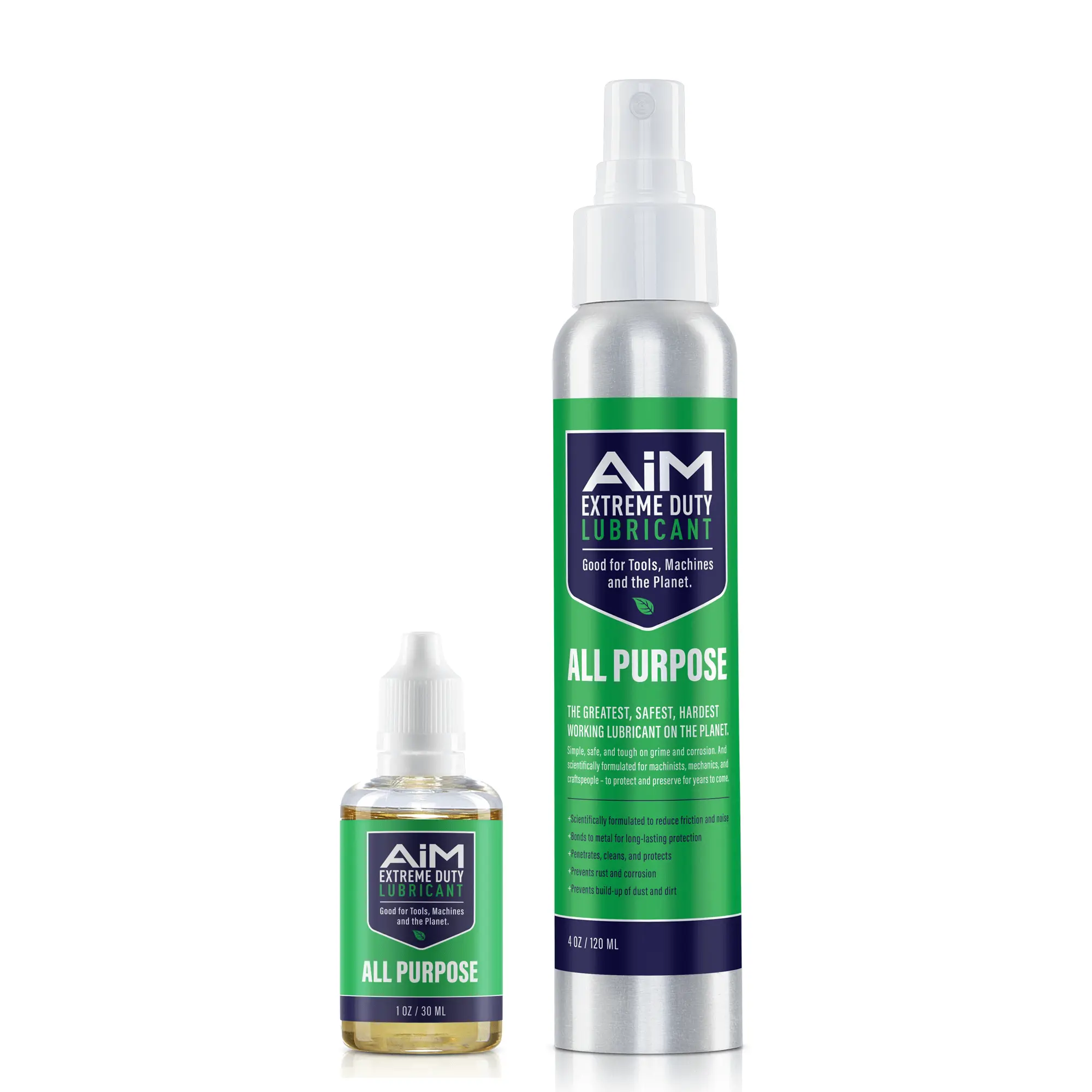 AiM Extreme Duty All Purpose Lubricant Bundle (1 oz + 4 oz)