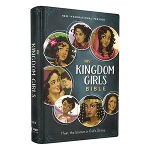 NIV, Kingdom Girls Bible, Full Color, Hardcover, Teal, Comfort Print: Meet the Women in God's Story by Jean E. Syswerda [Hardback Book]
