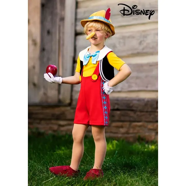 Toddler Deluxe Disney Pinocchio Costume (© Disney)
