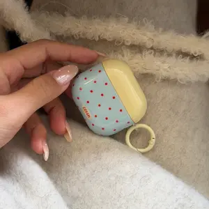 ins simple contrasting polka dots for AirPods 3 earphone cover pro second generation airpodspro2 protective cover new 4th generation apple wireless bluetooth third generation AirPods 2 art