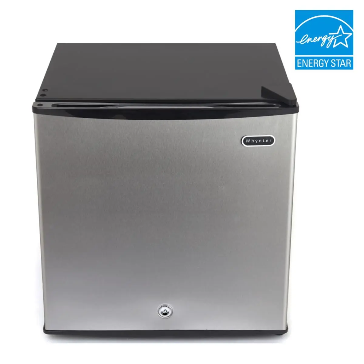 Whynter CUF-112SS 1.1 cu. ft. Energy Star Rated Upright Freezer with Lock, Adjustable Thermostat, Flush Finish for Basements Efficient Freezing Solutions