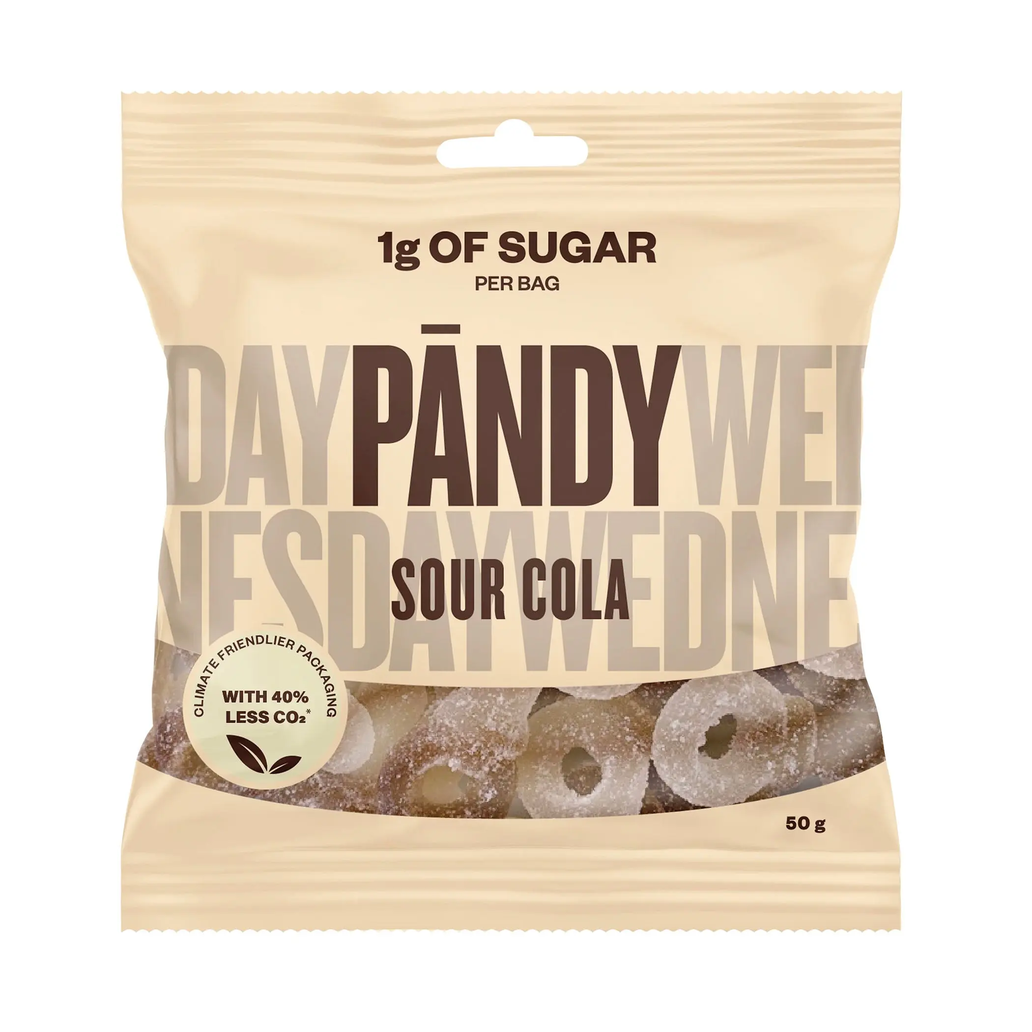 Pändy Sour Cola - 1g Sugar Per Bag