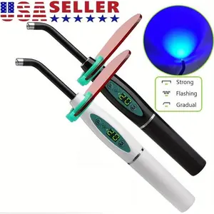 Dental Wireless Cordless LED Cure Curing Light Lamp -Black & White