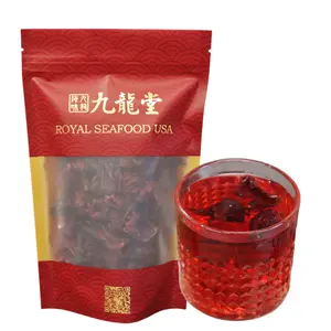 Royal Seafood USA Roselle Mixed Fruit Tea, Herbal &fruit tea, 63g - Roselle, sugar, dried longan, tangerine peel, dried hawthorn