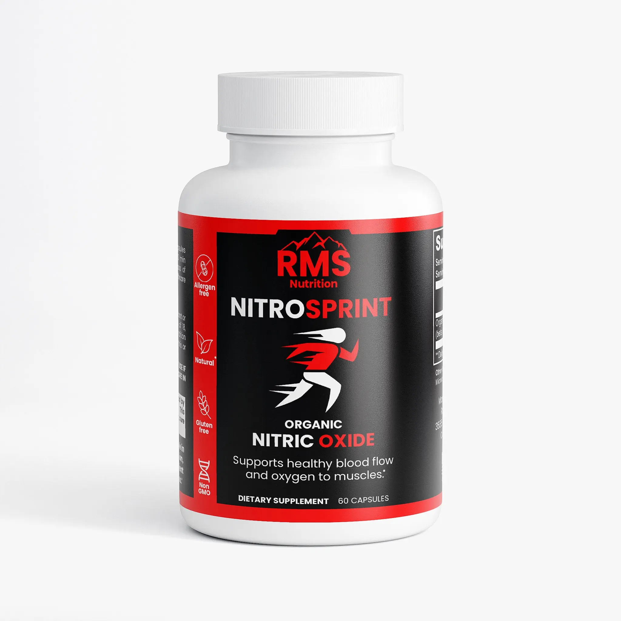 NITROSPRINT | Nitric Oxide Beetroot Capsules Fitness Supplements Supplement For Fitness