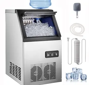 110lb Built-in Commercial Ice Maker Stainless Steel