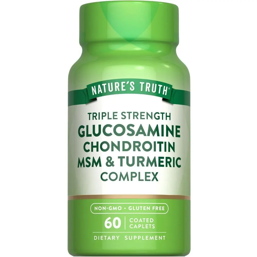 Glucosamine Chondroitin MSM & Turmeric Complex | Triple Strength
