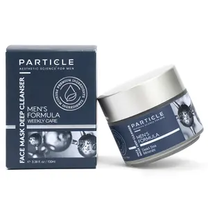 Particle Face Mask for Men | Firm Up the Skin, Reduce Blemishes and Blackheads, and Fight Acne with High-Grade Mineral-Rich Clay