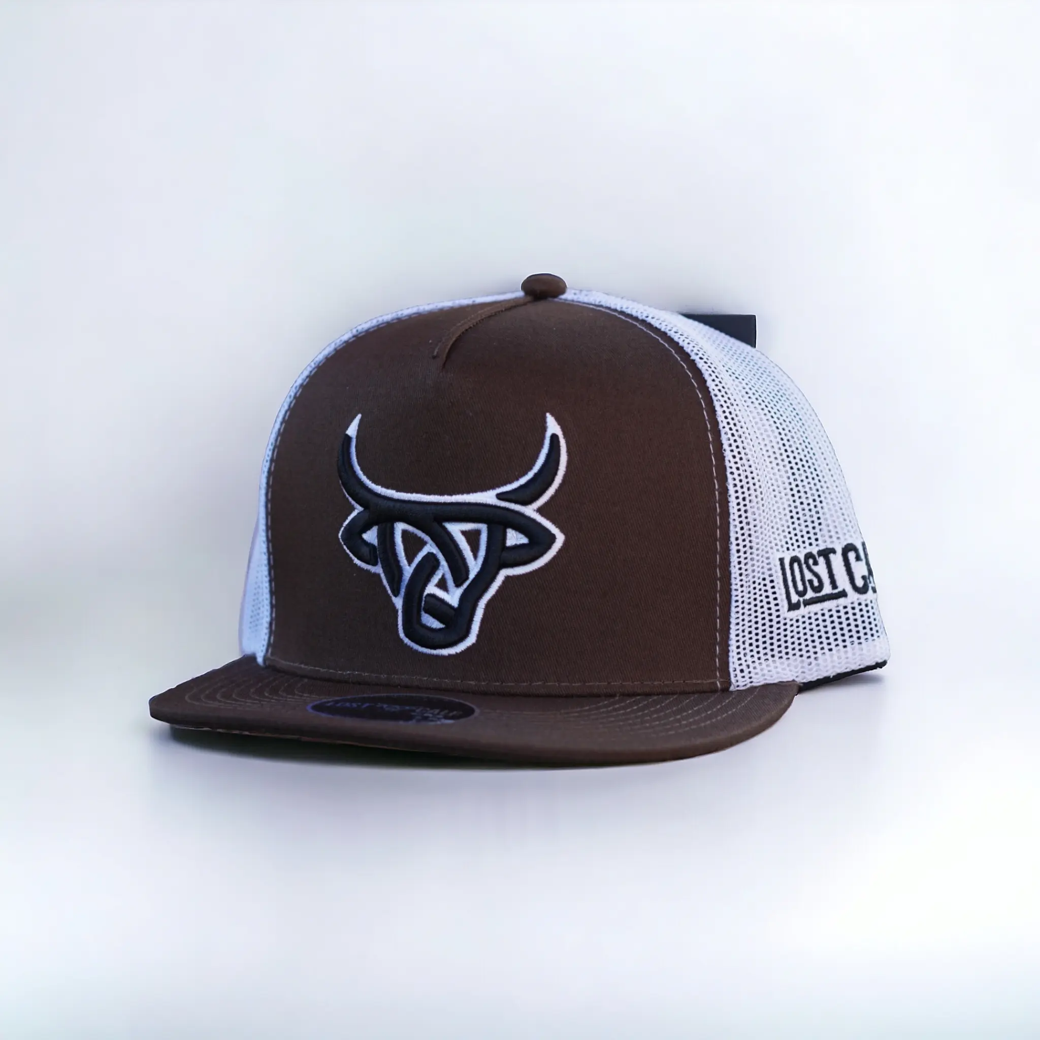 Lost Calf Charolais Flat Bill Trucker Hat