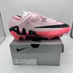 Nike Mercurial Zoom Vapor 15 Elite FG Pink Soccer Cleats DJ4978-601 Mens 13 SAMPLE