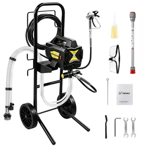 DP-X6H High-Pressure Electric Airless Sprayer, Multi-Functional Power Tool for Oil-Based Paint and Latex Paint, Small High-Power Spraying Equipment