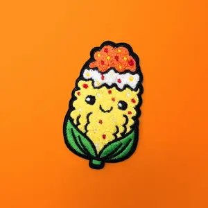 Elote Patch - Iron On Patches - Chenille Patches - Cute Gift