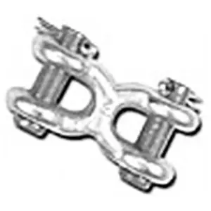 212 MAIN Forged Steel Heat-Treated High-Test Mid-Link Double Clevis Chains, 24098 Double HH Model with Maximum Load Capacity for Sailing Water Sports
