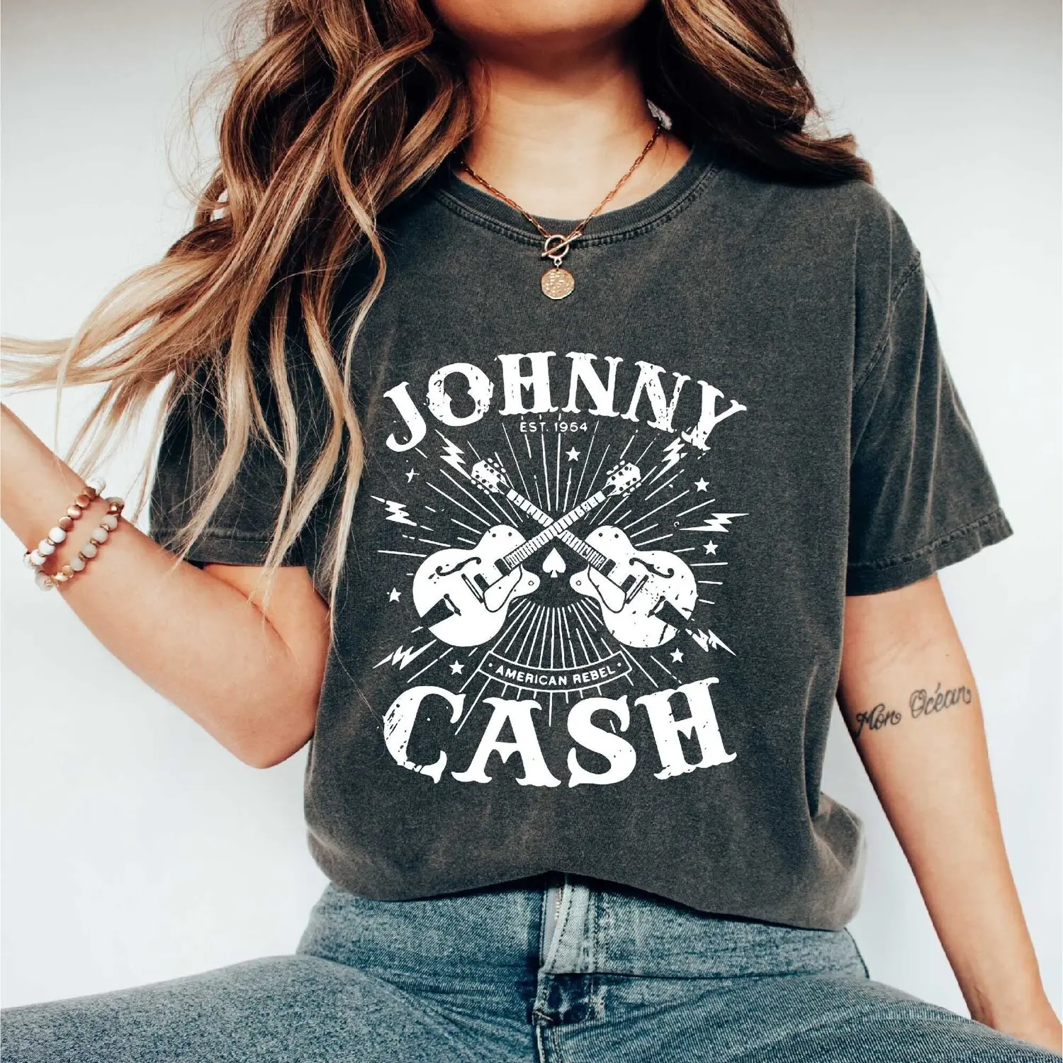 Johnny Cash Gift | Johnny Cash T Shirt | Country Music Shirt | Comfort Colors Shirt