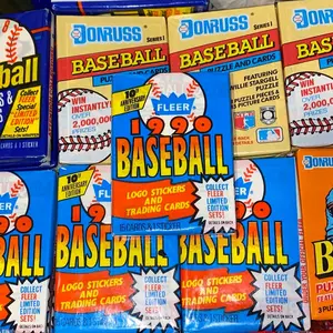 Fleer baseball 1990 pack unopened