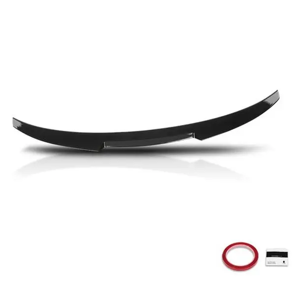 Trunk Spoiler Rear Wing Fit For 19-25 BMW G20 330i G80 M3 Gloss Black M4 Style