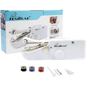 Handheld Sewing Machine Portable Sewing Machine Household Tool for Fabric, Clothing Kids, Cloth Home, Travel Use