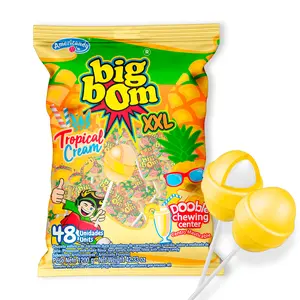 Americandy XXL Lollipops, Tropical Cream