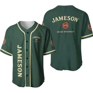Trendy Jameson Irish Whiskey Unisex Baseball Jerseys, Back To School Shirt, Summer Shirt