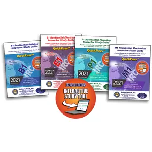 2021 ICC R5 Residential Inspector QuickPass Study Tool Combo