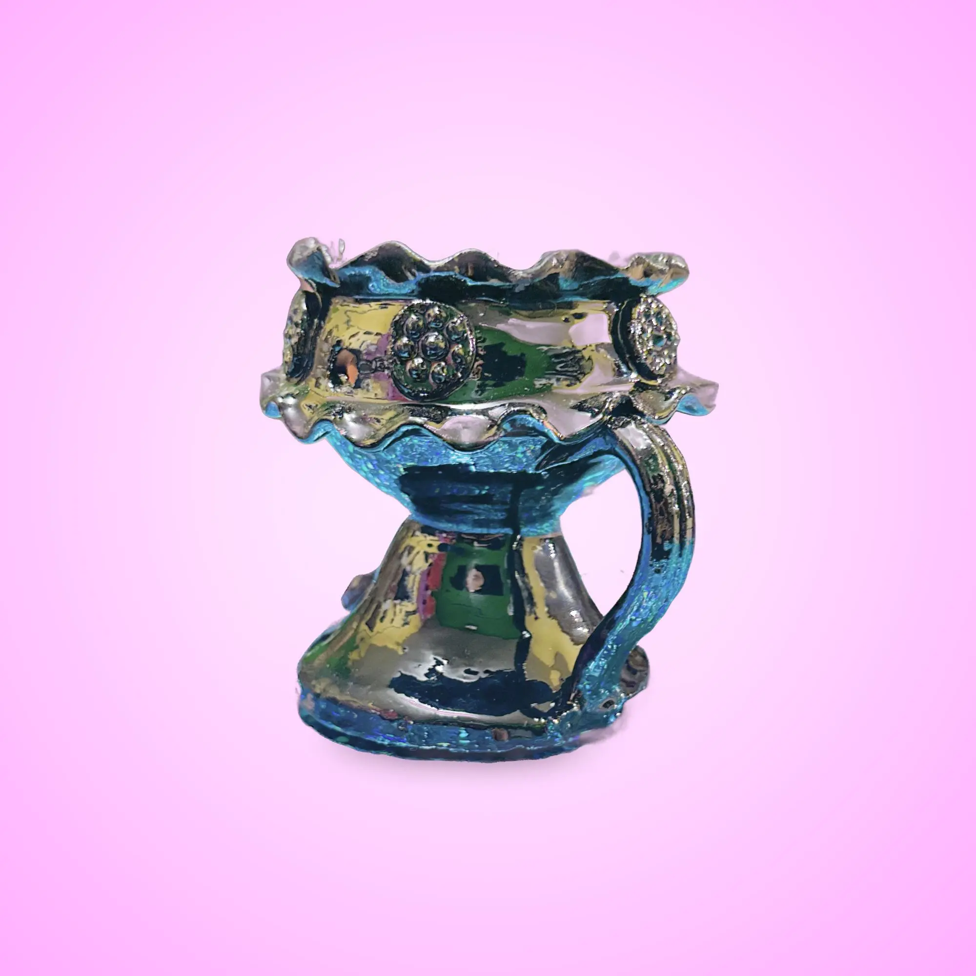 Resin incense burner 4.5 inch with handle styles vary Resin incense burner 4.5 inch with handle styles vary