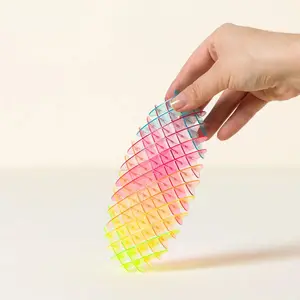 Rainbow Ellipsoid Fidget Toy