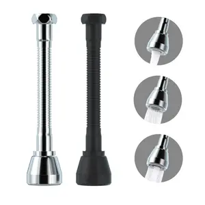 【GLEAM】Rotatable Faucet Aerator Extension - for Effortless, All-Angle Control,Three Water Flow Modes Faucet Aerator