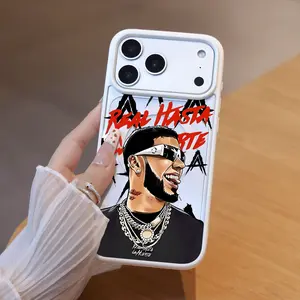 Latin rap style, 'Real Hasta La Muerte' showcases street culture for iPhone17/16/15/14/13/12/X/PRO/PLUS Samsung(S22-S25) Matte Magnetic Phone Case durable anti-scratch iphone 16 pro max cases Protector RO1115021 Fingerprint Cellphone