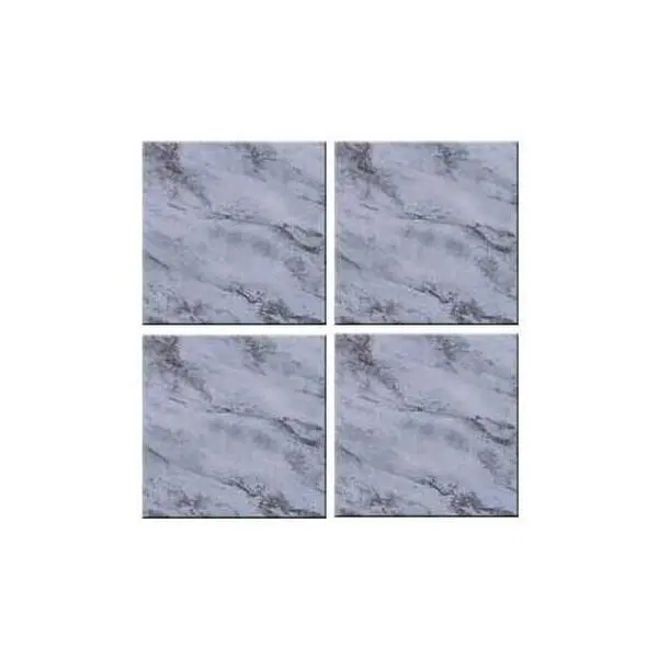 McGowan TT00090 Tempered Glass Tuftop Marble Design Coasters, Set of 4
