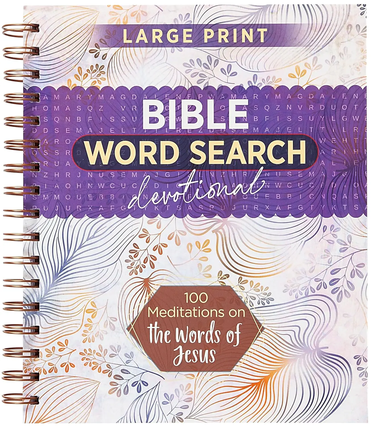 100 Meditations on the Words of Jesus: Word Search Devotional