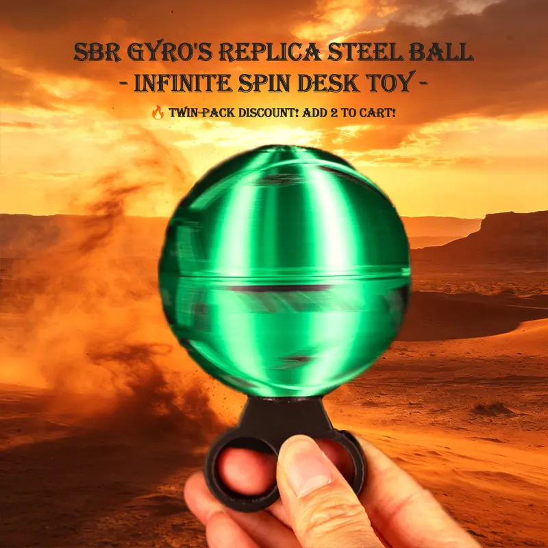 Gyro Steel Ball 3D-Printed Fidget Spinner, 3D Printed Fidget Toy, Classic Novelty Finger Toy for Hobbies, 3D Printed Fidget Toys