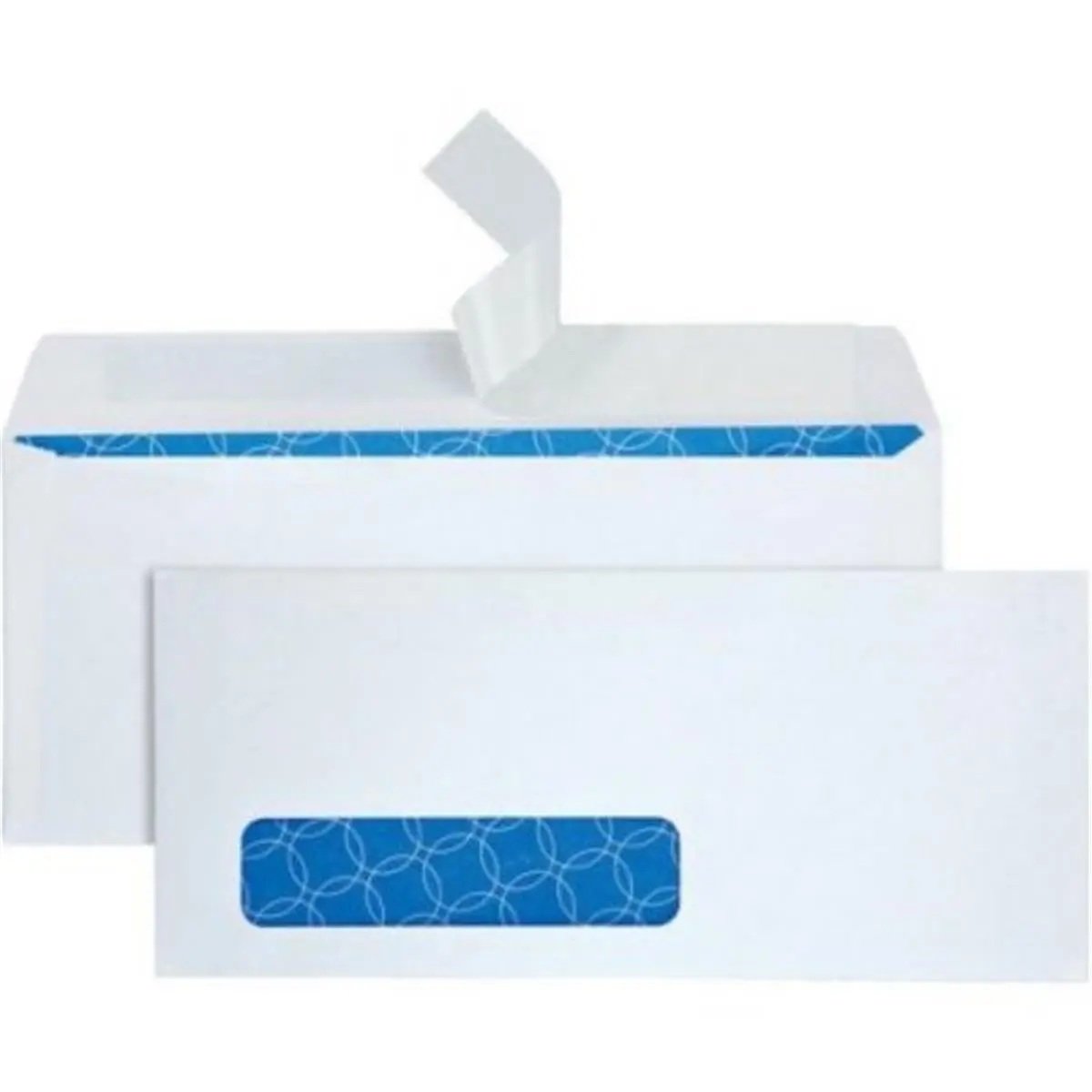Quality Park QUA90119R Self Sealing No. 10 Security Envelopes with Window, White, Office Envelopes & Postal Supplies, Self Sealing Envelopes & Postal Supplies