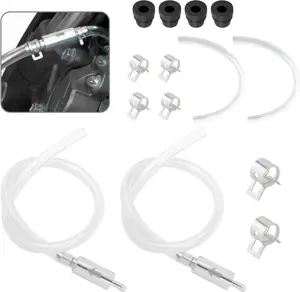 Brake Bleeder Kit,Brake Fluid Bleeder Kit Includes Brake Bleeder Hose One Way Check Valve,Universal Break Bleeder Kit Car Accessories...