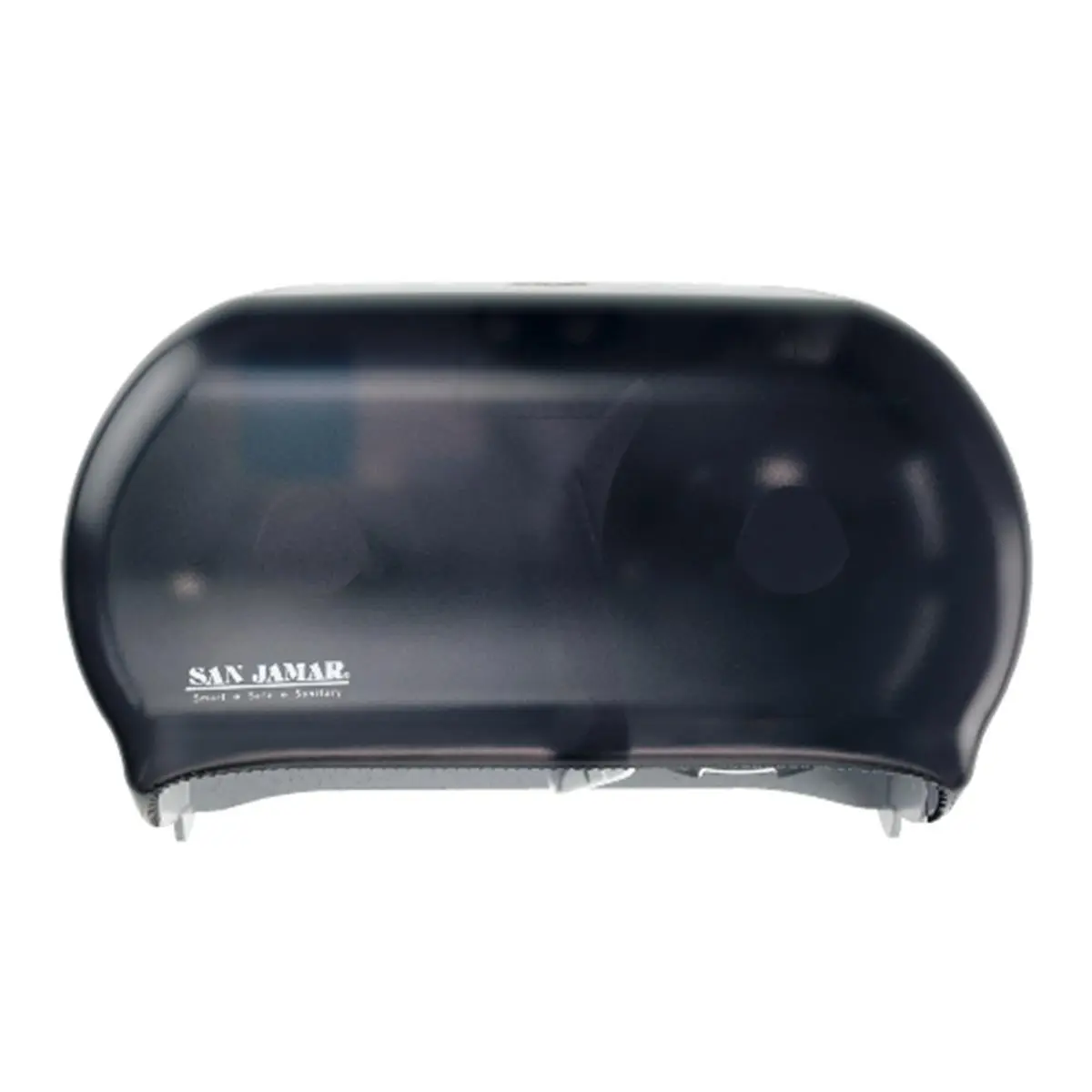 212 MAIN San Jamar SAN R3600TBK Versa-Twin Toilet Tissue Dispenser - Black Pearl, Industrial, Space Saver, Universal Fit, Eliminate Stub Roll Waste, Improved Infinitysystem, Up to 5 1/2 Inches Household Appliance, Modern