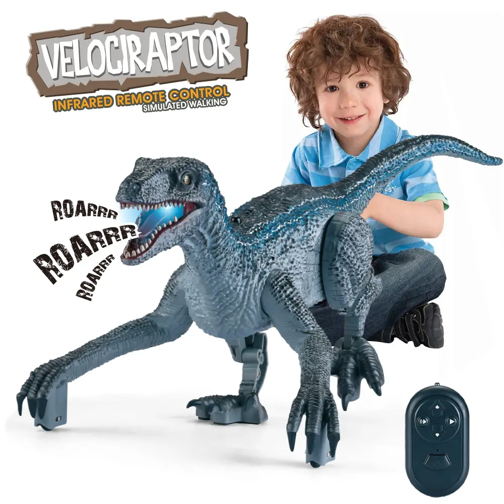 Remote Control Dinosaur Toy, Walking Rc Dino, Realistic Design, Simulated Walking, Battery Operated, Perfect Gift for Kids, Fun and Educational, Ideal for Indoor Play
