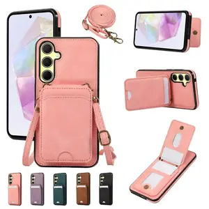 Crossbody Phone Case For Samsung Galaxy A07 A17 A16 A06 A26 A35 A56 A55 A35 A25 A15 A54 A53 A52S A52 A33 A34 A22 A13 A14 5G 4G