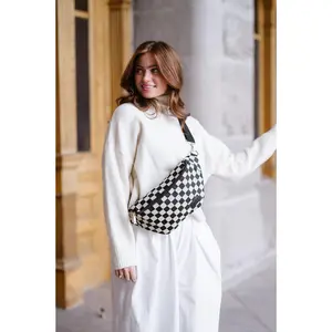 Avril Patterned Oversized Belt Bag