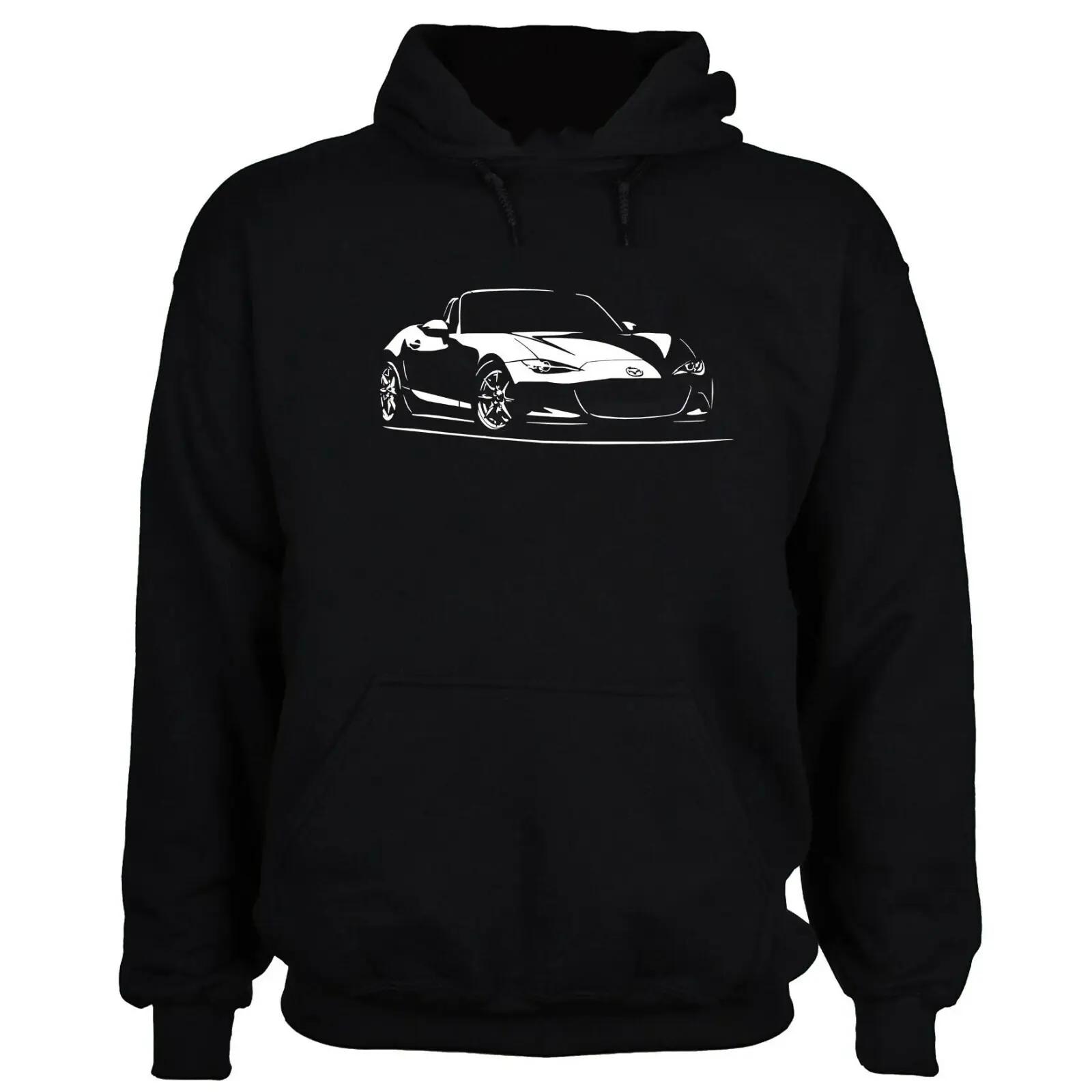 Mazda Miata Roadster JDM Fans ND MX-5 Silhouette Graphic T-Shirt Sweatshirt Hoodie, Car Enthusiast Lover Tee