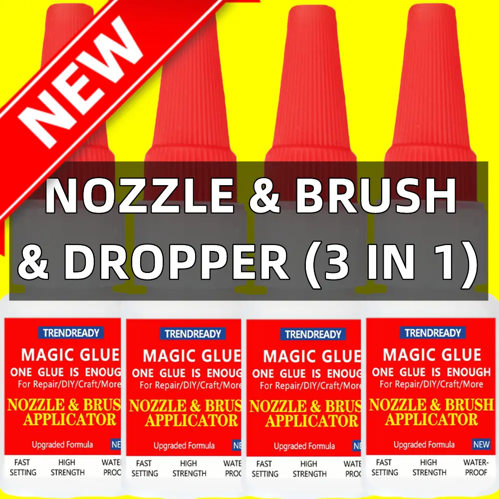 Super Glue Gel, Instant Adhesive, Multipack Cyanoacrylate Strong Clear Glue for Shoe Sole Repair, Ceramic Plastic Metal Wood Pottery Leather Aquarium Glass Rubber, Strong Bonding