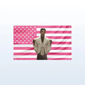 Jayce Arcane Flag, League of Legends Wall Banner, Pink Aesthetic Arcane Decor, Dorm & Frat Room Flag