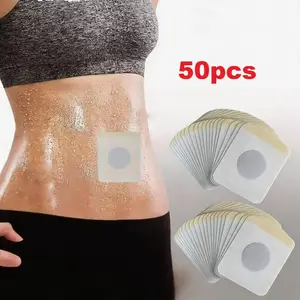 50pcs Abdominal Shaping Tape, Gentle Adhesive Belly Patch, Ideal for Fitness Performance and Abdomen Shaping, Breathable Universal Design