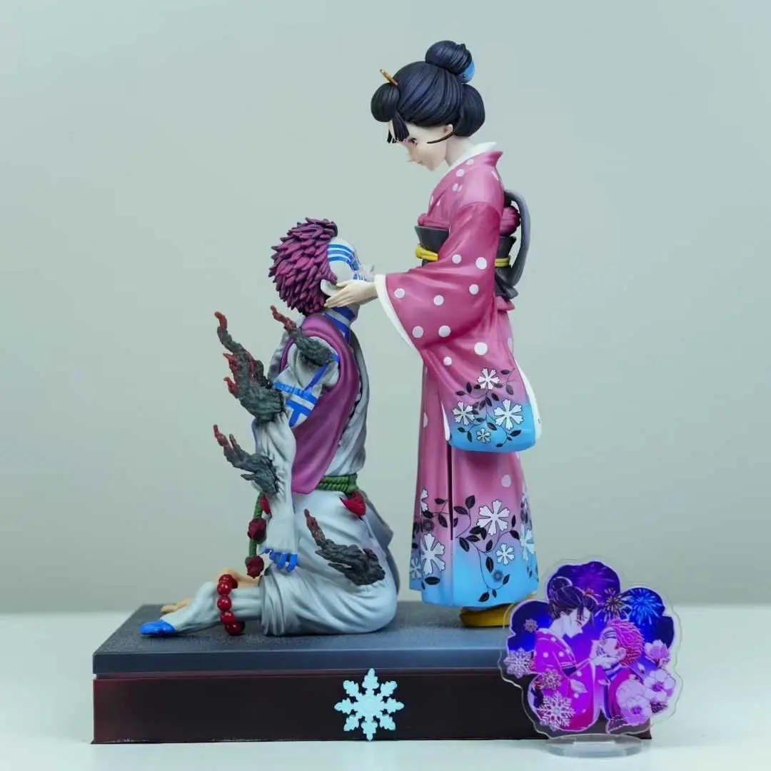 Mitsuri Model Gk Statue, Demon Slayer Anime Action Figure Collection, Decorative Collectible Figurine, Perfect Gift for Fans, Anime Figures, Figurine Collectibles