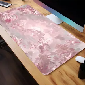 Extended Mouse Pad, Rectangle Gaming Mouse Pad, Office Desk Keyboard Mat For Home Office Game, Office Desk Accessories