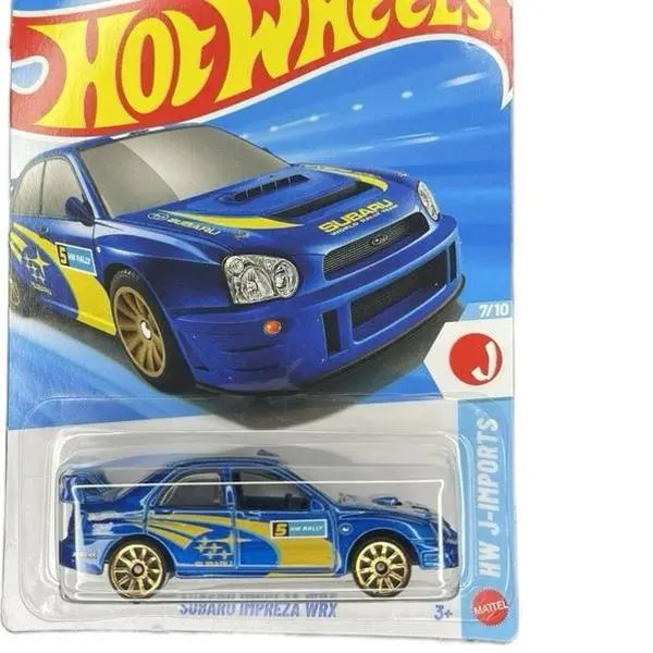 Hot Wheels Subaru Impreza WRX Friction Model Toy Vehicle - Classic Toy for Hobbies, Suitable for 12 Years Above