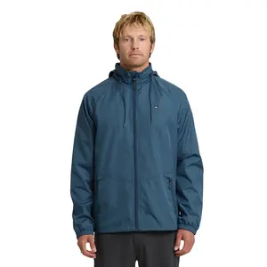 Quiksilver | Waterman Shell Shock Water-Resistant Windbreaker | Water-Repellent Lightweight | Everyday Wear & Casual Streetwear